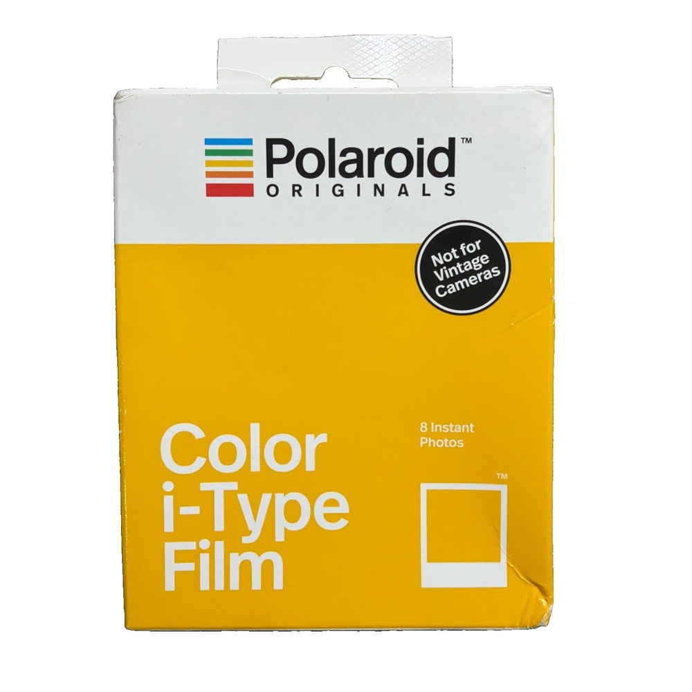 Polaroid Originals Color i-Type Film  NEW 8 Instant Photos, 2019 Sealed Instant